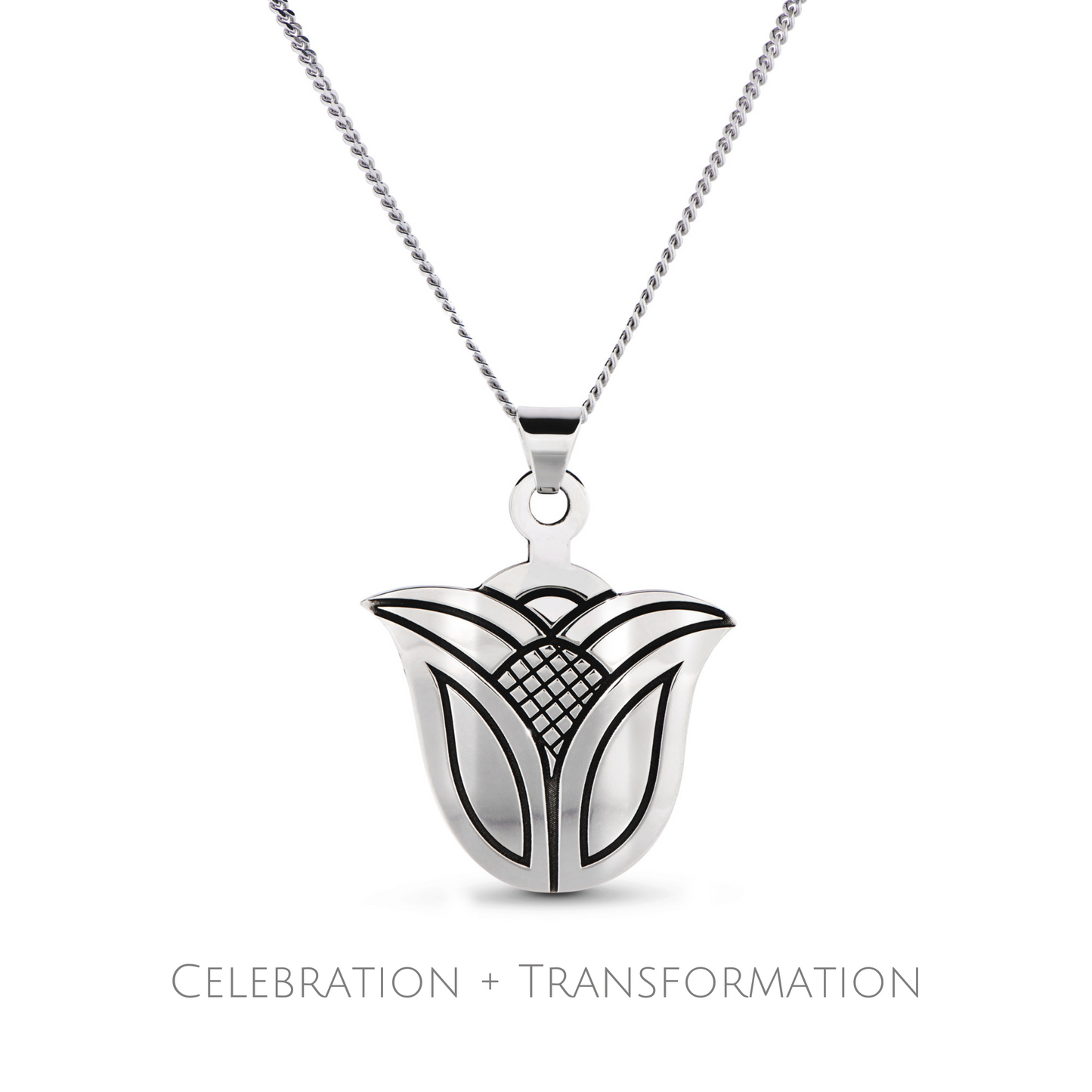 ROSEBUD NECKLACE Celebration + Transformation