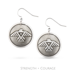 THUNDERBIRD EARRINGS Strength + Protection