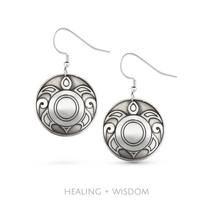 TURTLE EARRINGS Healing + Wisdom