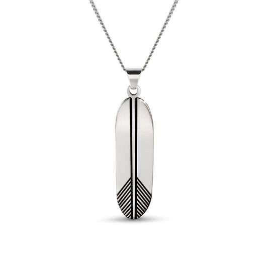 FEATHER NECKLACE Spiritual Journey + Honour