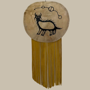 Anishinaabe Water Panther Elk Shield