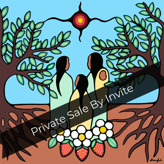 "The sound the wind makes through the leaves" Fine Art Print