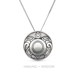 TURTLE NECKLACE Healing + Wisdom