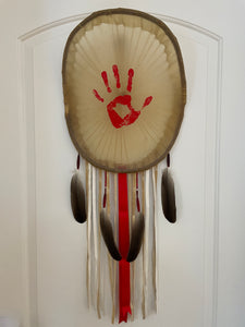 “Honouring MMIW2S” Anishinaabe Painted Shield Series